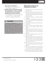 Предварительный просмотр 9 страницы jcb JCB-MS-210C Instructions & User'S Manual
