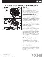 Preview for 19 page of jcb JCB-MS-210C Instructions & User'S Manual