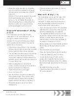 Предварительный просмотр 21 страницы jcb JCB-MS-210C Instructions & User'S Manual