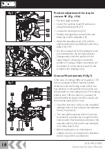 Preview for 18 page of jcb JCB-MS-210SB Instructions & User'S Manual