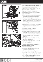 Preview for 20 page of jcb JCB-MS-210SB Instructions & User'S Manual