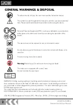 Preview for 2 page of jcb JCB-MS-254SB-L Instructions & User'S Manual