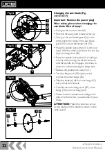 Preview for 22 page of jcb JCB-MS-254SB-L Instructions & User'S Manual