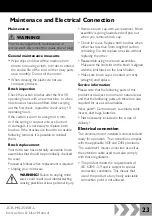 Preview for 23 page of jcb JCB-MS-254SB-L Instructions & User'S Manual