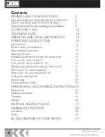 Preview for 4 page of jcb JCB-MS-254SB Instructions & User'S Manual