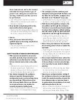 Предварительный просмотр 7 страницы jcb JCB-MS-254SB Instructions & User'S Manual