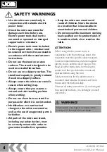 Preview for 4 page of jcb JCB-MS-ST-NA Original Instructions Manual