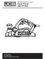 Preview for 1 page of jcb JCB-PP1050 Safety And Operating Manual