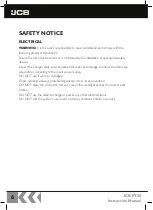 Preview for 6 page of jcb JCB-PT5S Instruction Manual