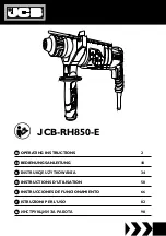 jcb JCB-RH850 Operating Instructions Manual предпросмотр