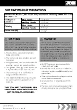 Preview for 11 page of jcb JCB-RH850 Operating Instructions Manual