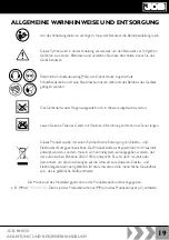 Preview for 19 page of jcb JCB-RH850 Operating Instructions Manual