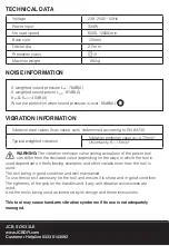 Preview for 8 page of jcb JCB-ROS330 Safety And Operating Manual