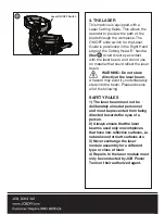 Preview for 20 page of jcb JCB-SCMS210 Safety And Operating Manual