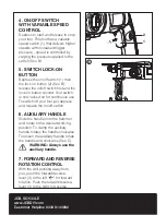 Предварительный просмотр 13 страницы jcb JCB-SDS780 Safety And Operating Manual