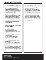 Preview for 6 page of jcb JCB-SDS920 Safety And Operating Manual