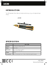 Preview for 2 page of jcb JCB-TRIP Instruction Manual