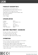 Preview for 2 page of jcb JCB-WL-TUFFCLAMP Instructions & User'S Manual