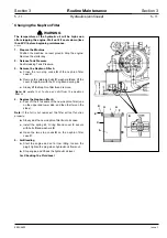 Предварительный просмотр 43 страницы jcb JS 200 Series Service Manual