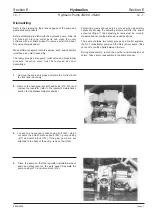 Предварительный просмотр 240 страницы jcb JS 200 Series Service Manual