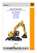 Предварительный просмотр 2 страницы jcb JS200W Service Manual