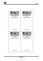 Предварительный просмотр 3 страницы jcb JS300 Service Manual