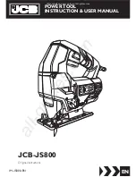 Preview for 1 page of jcb JS800 Instructions & User'S Manual