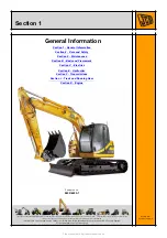 Предварительный просмотр 2 страницы jcb JZ140 ZT Service Manual