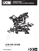 jcb MS-254SB Instructions & User'S Manual preview