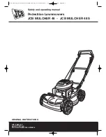 Preview for 1 page of jcb MULCHER 48 Safety And Operating Manual