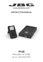 Preview for 1 page of jcb PHSE Instruction Manual