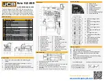 Предварительный просмотр 1 страницы jcb Roto 512-83R Quick Reference Manual