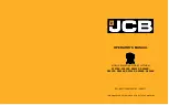 jcb S1530E Operator'S Manual предпросмотр