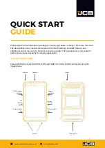 jcb Tough Tablet Quick Start Manual preview