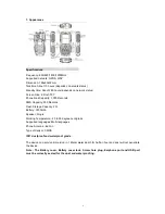 Preview for 5 page of jcb ToughPhone TP851 PRO TALK User Manual