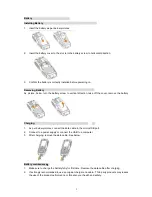 Preview for 8 page of jcb ToughPhone TP851 PRO TALK User Manual