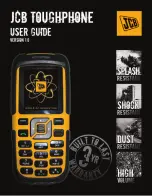 jcb Toughphone User Manual предпросмотр