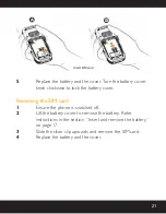 Предварительный просмотр 21 страницы jcb Toughphone User Manual