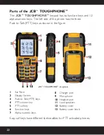 Предварительный просмотр 22 страницы jcb Toughphone User Manual