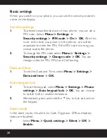 Preview for 26 page of jcb Toughphone User Manual