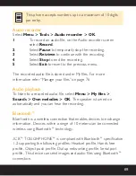 Preview for 69 page of jcb Toughphone User Manual