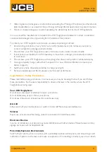 Preview for 13 page of jcb TP231 Quick Start Manual