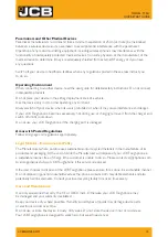 Preview for 14 page of jcb TP231 Quick Start Manual