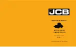 Предварительный просмотр 1 страницы jcb VMT160 Operator'S Manual