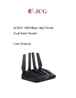 Preview for 1 page of JCG AC836 User Manual