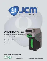 Предварительный просмотр 1 страницы JCM GLOBAL iVIZION LD Operation And Maintenance Manual