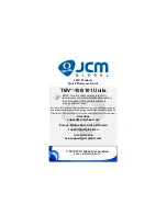 JCM GLOBAL TBV-100 FSH Quick Reference Manual preview