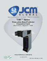 JCM GLOBAL TBV Series Integration Manual предпросмотр