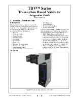 Preview for 9 page of JCM GLOBAL TBV Series Integration Manual