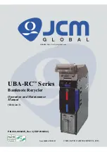 JCM GLOBAL UBA-RC Series Operation And Maintenance Manual preview